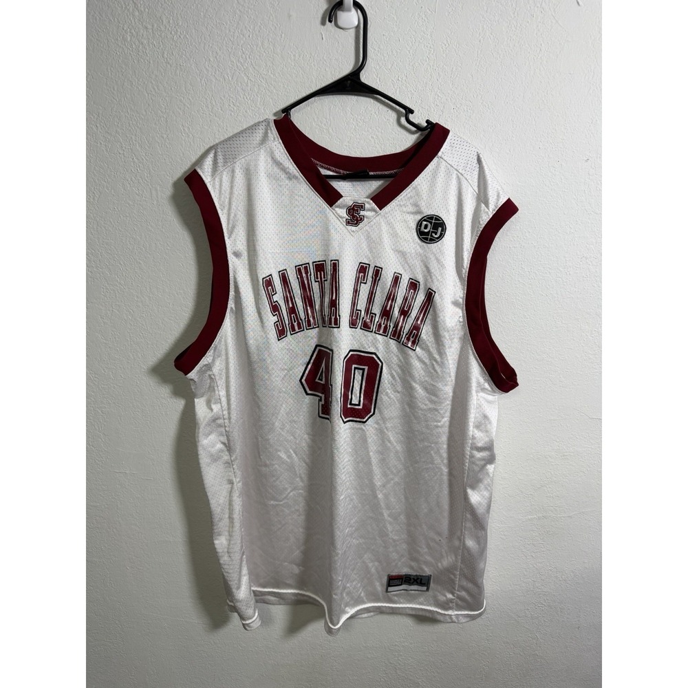 Vintage Nike Santa Clara Broncos #40 Basketball Jersey / Size 2XL